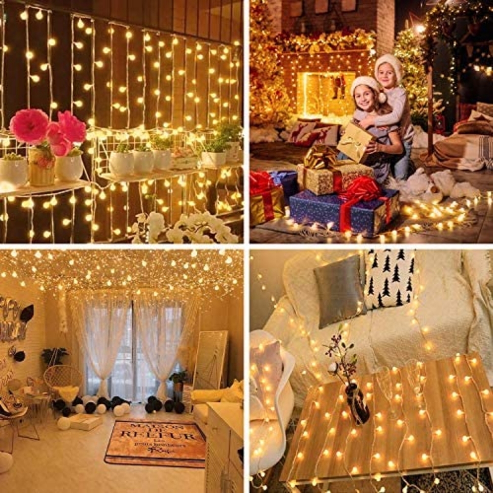 🌹40 LED Innoo Battery Globe String Lights